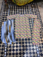 3 Pcs Women's Stitched Printed Suit