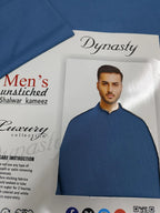 Men's Unstitched Suit Blue Wash & Wear Premium Quality