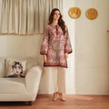 Elegant Women's Stitched Printed Suit - 2 Pcs