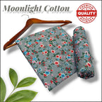 2 Pcs Women's Unstitched Printed Suit